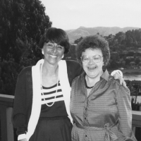 Sens. Barbara Boxer (D-CA; left) and Barbara Mikulski (D-MD), in undated, uncredited photo via Instagram.