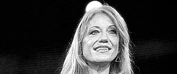 Kellyanne Conway speaking at the 2016 Conservative Political Action Conference (CPAC) in National Harbor, Maryland, 4 March 2016. (Photo by Gage Skidmore)