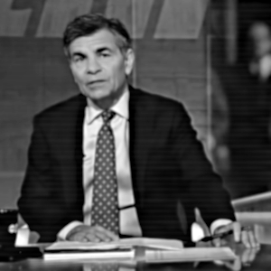 George Stephanopoulos addresses his audience during an episode of This Week with George Stephanopoulos, on ABC, 28 April 2024.